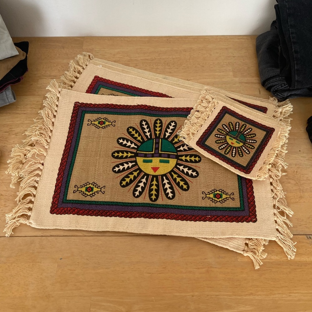 Vintage place settings